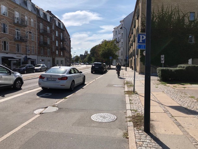 Bike lane, Copenhagen