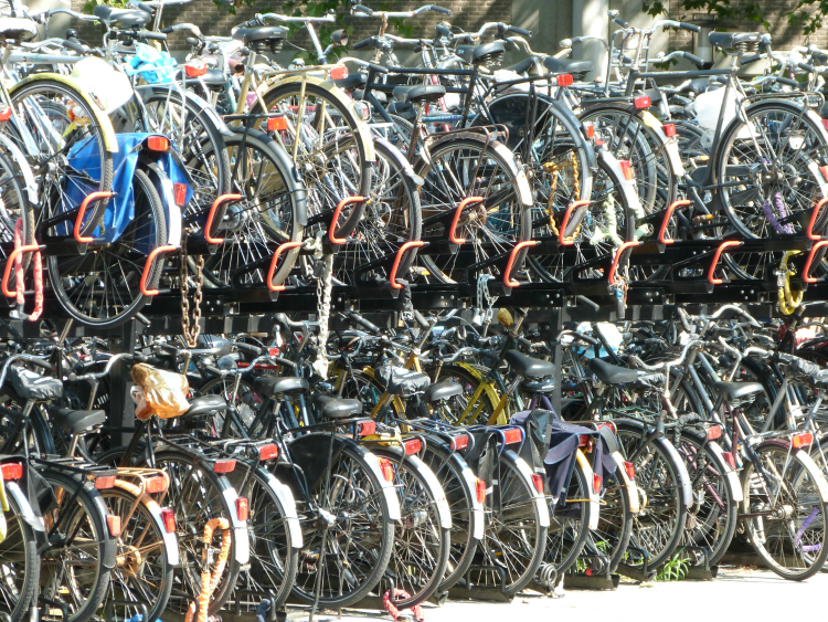 Bike racks, Utrecht