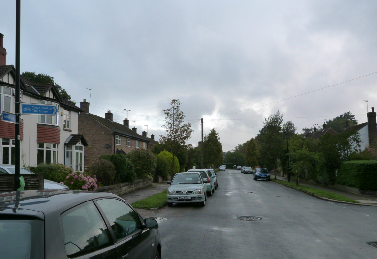 Sign to Westbourne Avenue