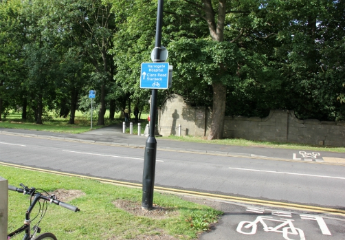 Wetherby Road crossing, Slingsby Walk Wetherby Road crossing, Slingsby Walk