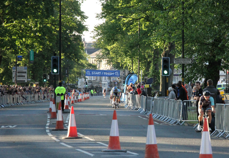 Chris Opie leads the field at Big Bike Bash 2015 Harrogate