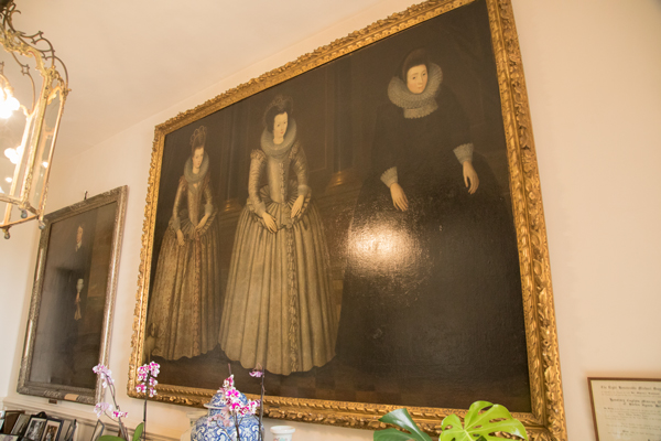 Painting of Sir Henry Griffith's daughters, Burton Agnes