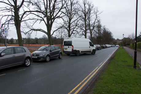 Car parking on Beech Grove