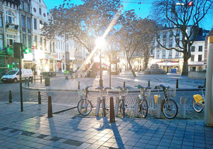 Hire bikes in Brussels