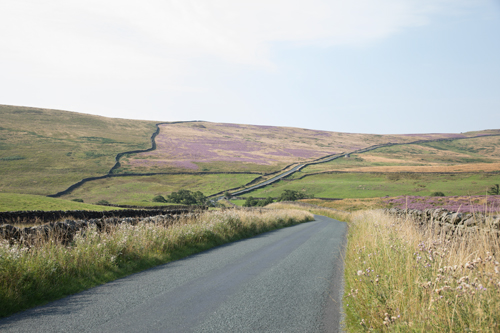 Road up to Halton Height