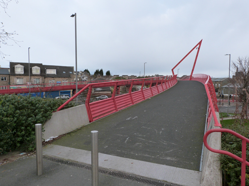 Red Bridge over Manchester Road, Bradford