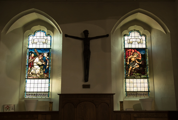 Stained Glass at St Martin's Church, Brampton