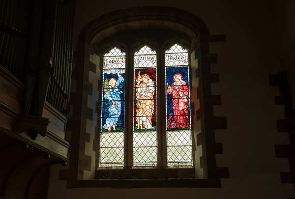 Stained Glass at St Martin's Church, Brampton