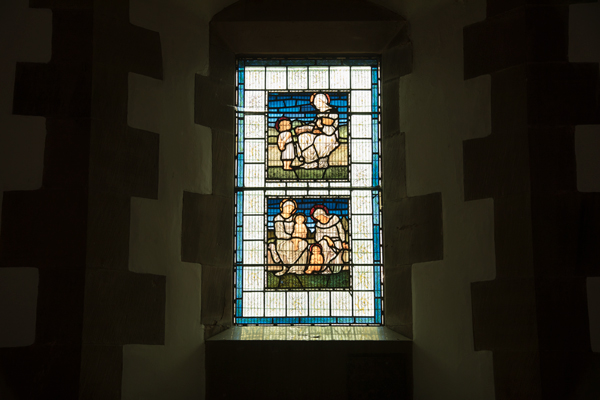 Stained Glass at St Martin's Church, Brampton