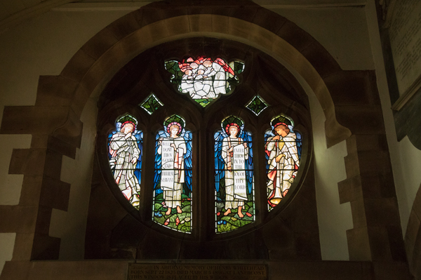 Stained Glass at St Martin's Church, Brampton