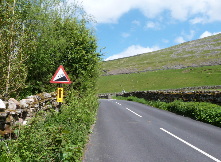 Côte de Buttertubs - a bit steep? Côte de Buttertubs - a bit steep?