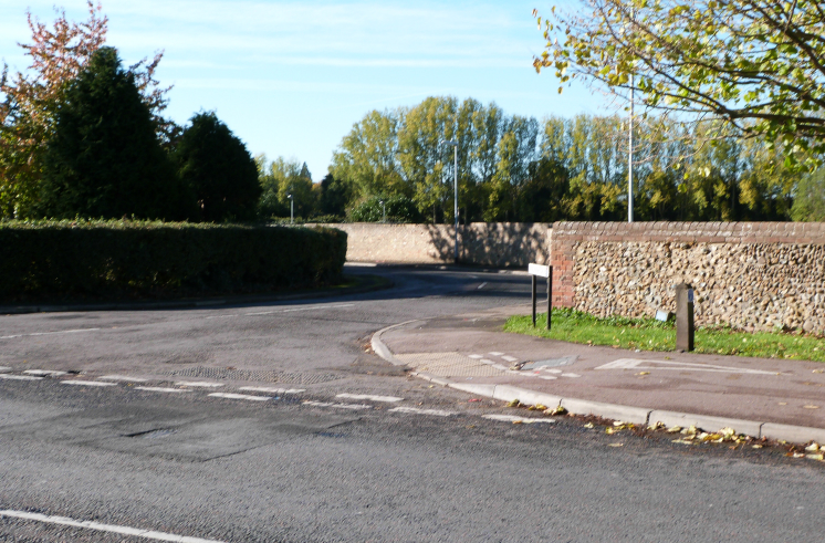 Cycle route between Trumpington & Cambridge