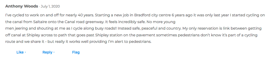 Canal Road comments 3