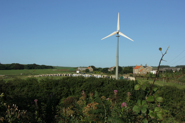 Wind turbine near Staintondale (Scarborough)