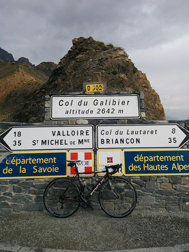 Top of the Col du Galibier