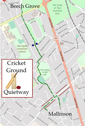 The Cricket Ground Quietway, Harrogate