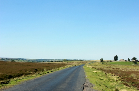 Road across Dallow Moor