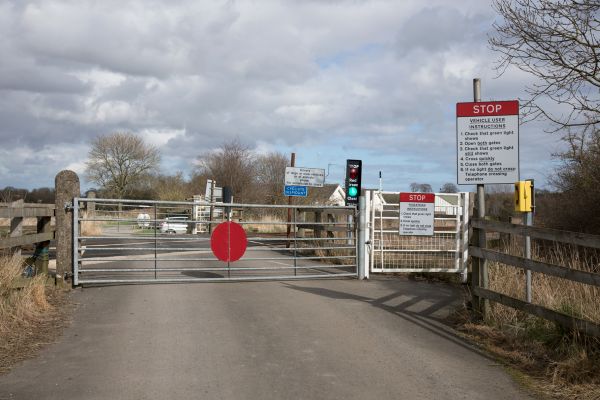 Outgate level crossing