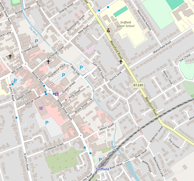 Driffield map