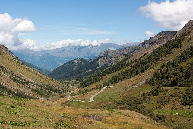 Descent from Col du Glandon