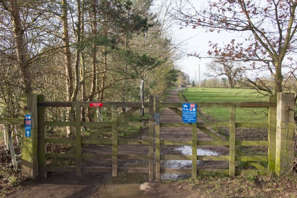 Track near Hagg Farm