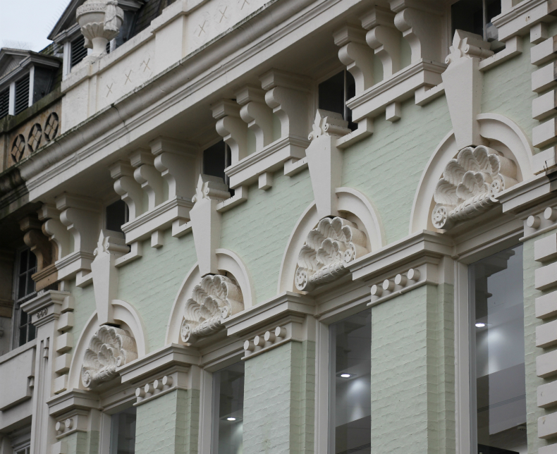 Harrogate James St, architectural detail