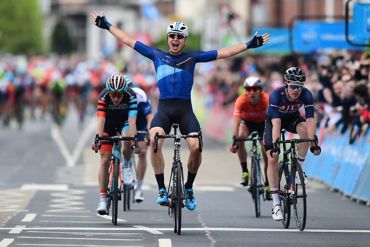 Harry Tanfield wins Stage 1, Tour de Yorkshire 2018