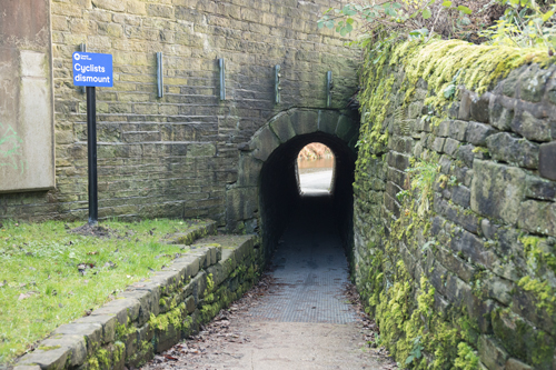 Tunnel at Salterhebble Basin