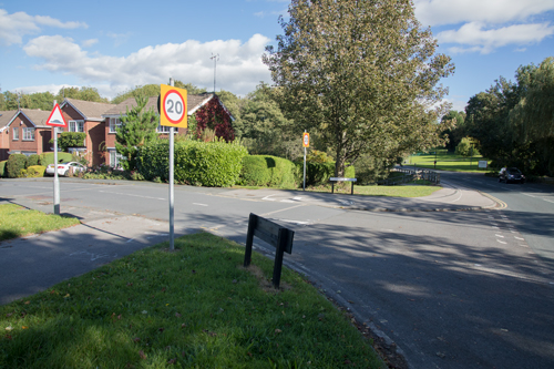 Jennyfield Drive Cycleway at the Stonebeck Avenue junction