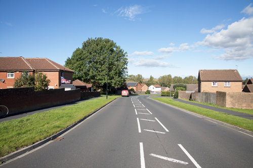 West end of Jennyfield Drive