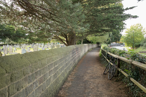 Path by A59 York Road, Knaresborough