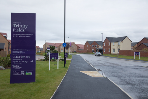Trinity Fields housing estate, Knaresborough
