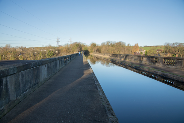 Lancaster Canal on the Lune Aqueduct