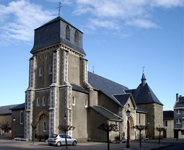 Lannemezan church