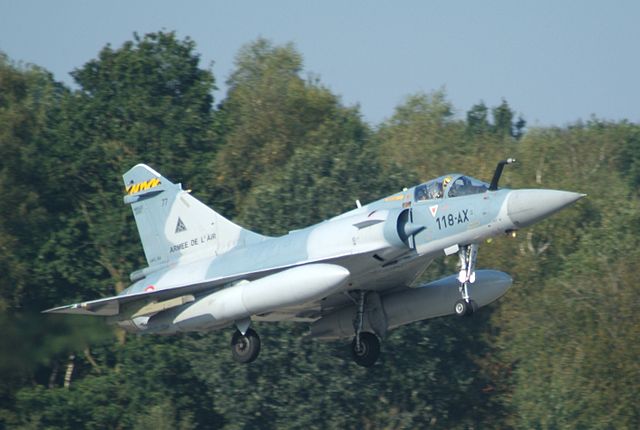 Mirage aircraft, Mont-de-Marsan