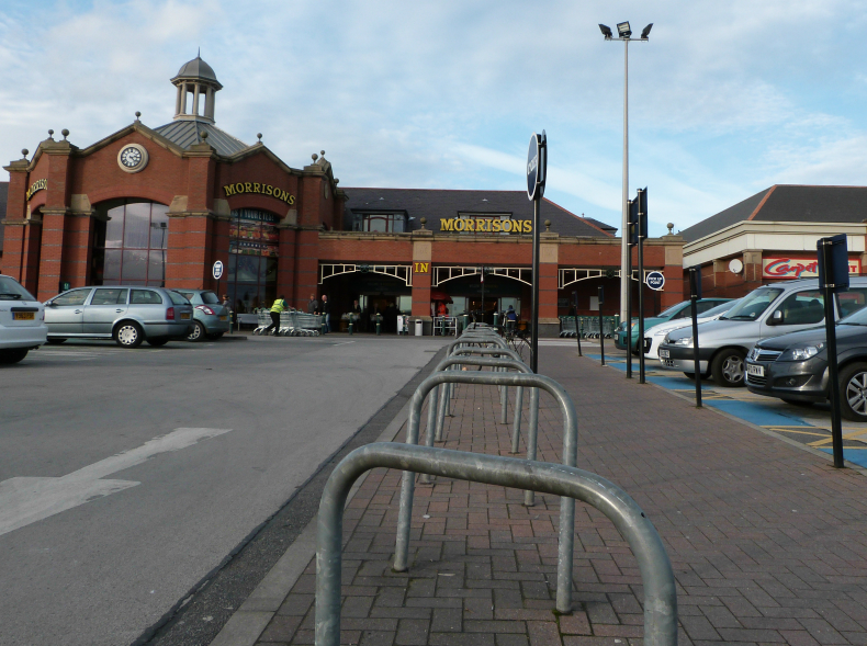 Cycle parking at Plumpton Park