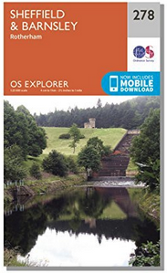OS Explorer Map Sheffield