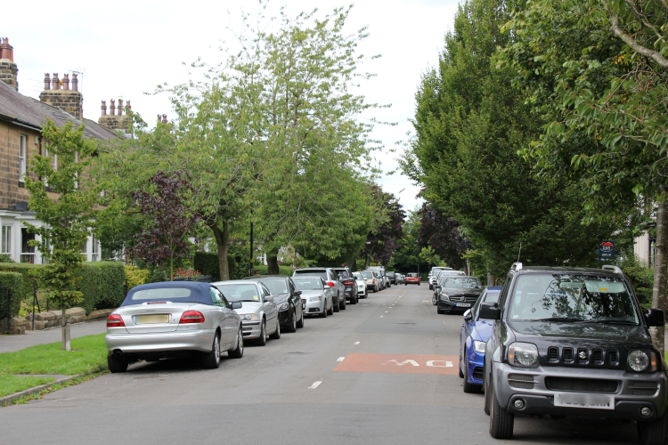 Parked cars, Harrogate Parked cars, Harrogate