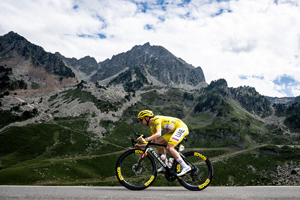 Pogacar in the 2024 Tour de France