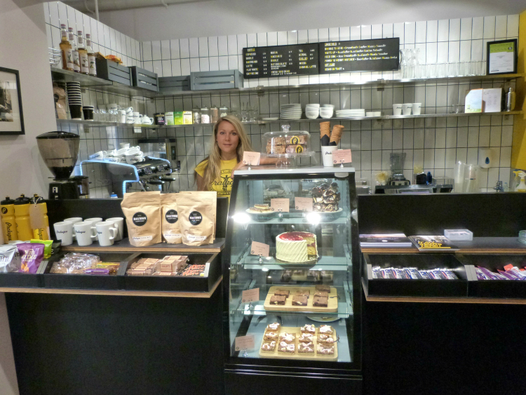 Café at Prologue Cycling, Harrogate