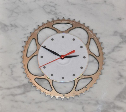 Marble clock