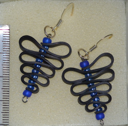 Inner Tube Earrings