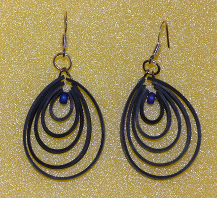Inner Tube Earrings
