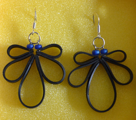 Inner Tube Earrings