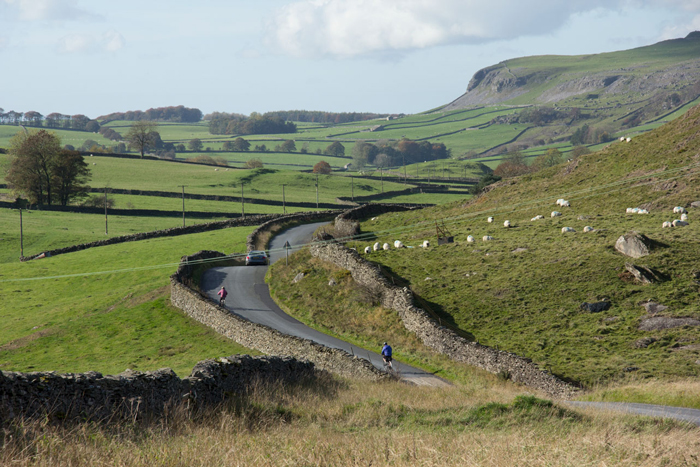 Road by Dry Rigg Quarry, near Settle