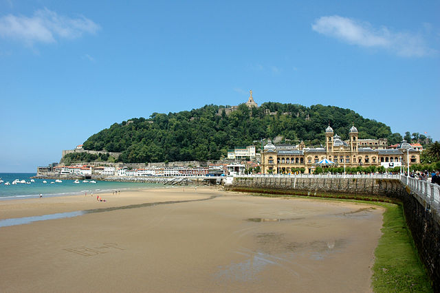 Town Hall and Old Town, San Sebastian