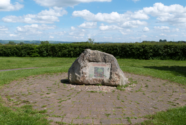 Monument to the Battle of Stamford Bridge at White Rose Drive