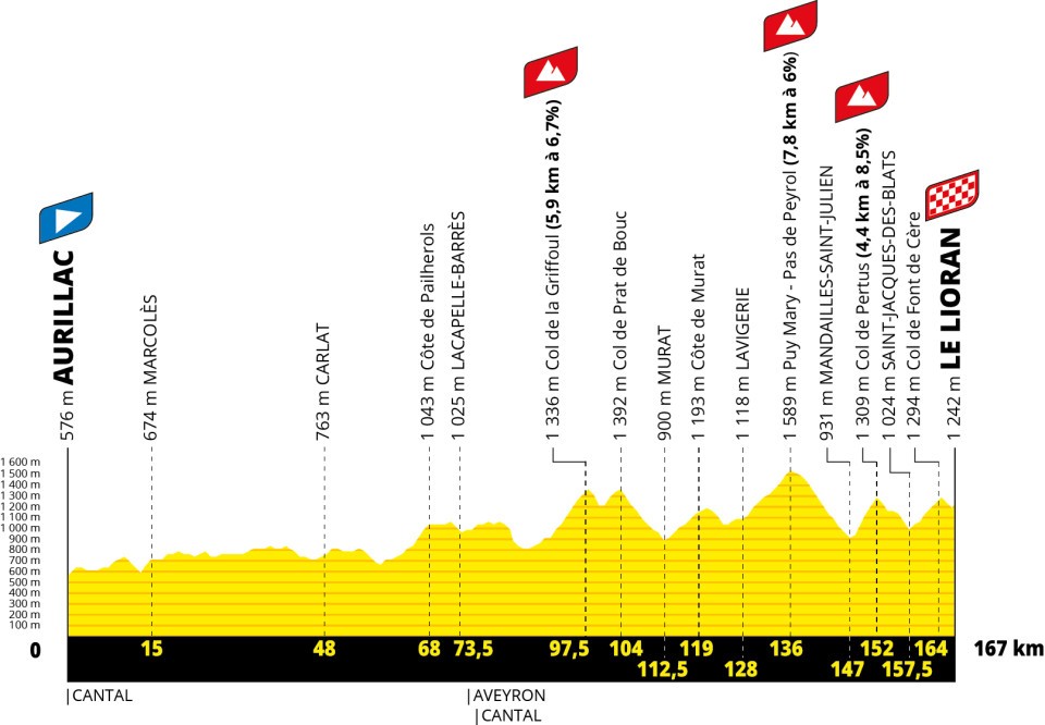 Stage 10 TDF 2026 profile