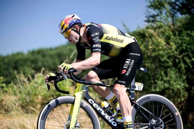 Wout van Aert on Stage 11 TDF 2025