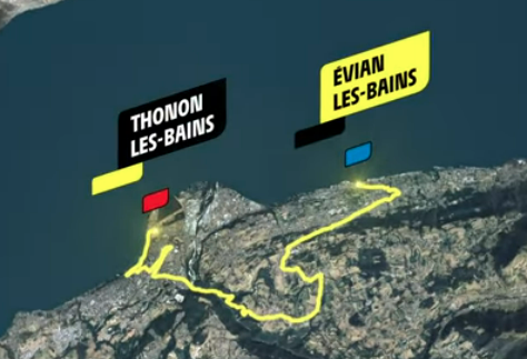 Stage 16 TDF 2026 map